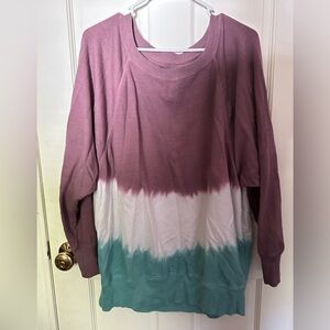 Multicolor Long sleeve shirt.